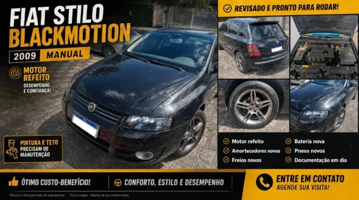 Fiat Stilo Dualogic 1.8 Blackmotion Flex 8V 2010