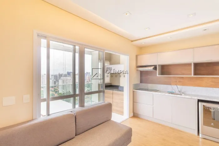 Aluguel Apartamento 1 Dormitórios - 38 m² Brooklin