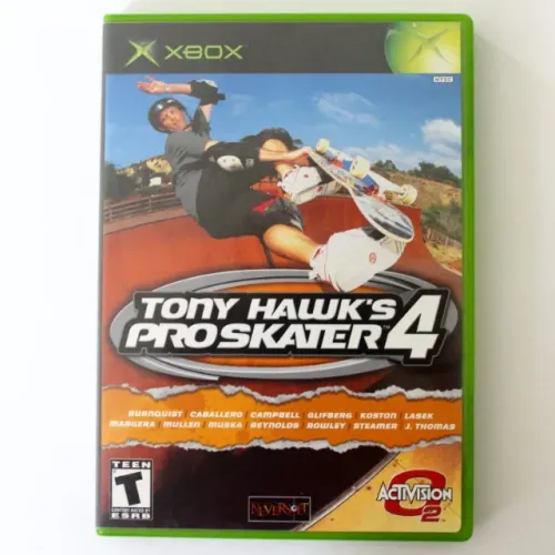 Tony Hawk's Pro Skater 4 para Xbox completo e perfeito