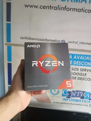 PROCESSADOR AMD RYZEN 5 SÉRIE 5000 - NOVO NA CAIXA
