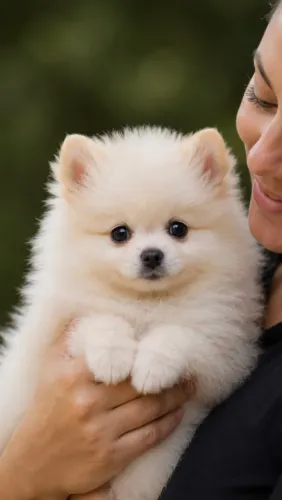 Filhotes de Lulu da Pomerânia