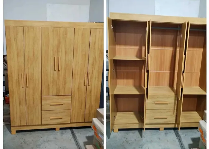 Guarda Roupa novos na caixa entregamos e montagem inclusa produto novo.