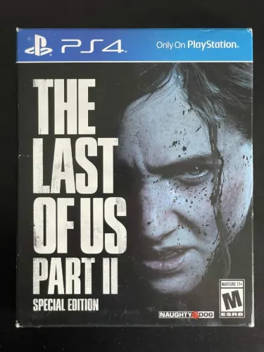 RARO The Last Of Us Part 2 Special Edition Edição Especial PS4 LACRADA AMERICANA