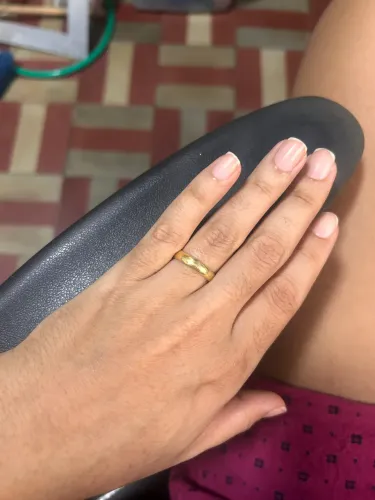 Aliança vivara ouro 18k 5g