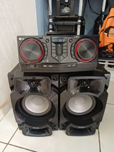 Som LG 440 wts. Bem conservado 