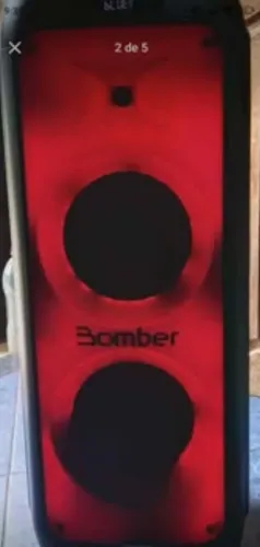 Caixa de som bomber 1800