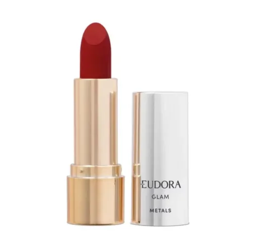 Eudora Batom Glam Metals Vermelho Precioso 3,6g