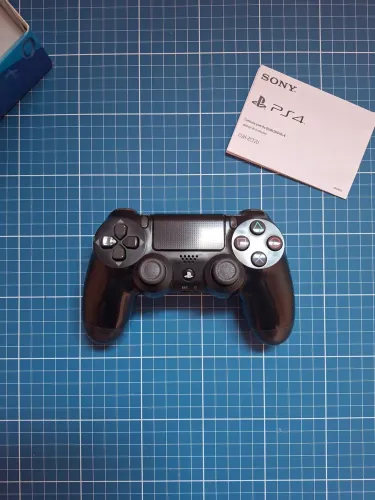 Controle PS4 DualShock 4 Original Sony Preto - Com Caixa e Manual