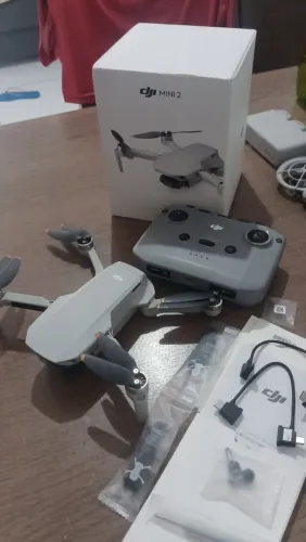 Drone Dji mini2 com controle e acessórios