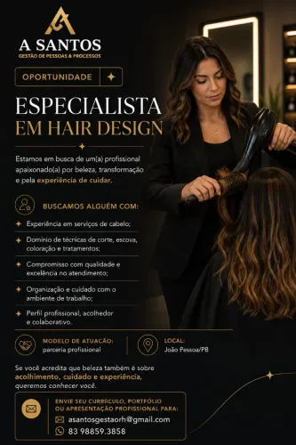Hair Design (Cabeleireiro / cabeleireira)