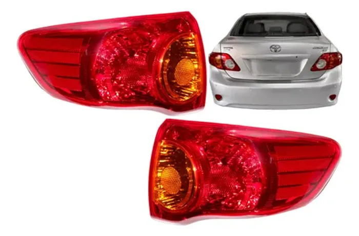 Lanterna Traseira Toyota Corolla 2008 2009 2010 2011 Canto