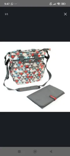 Vendo bolsa maternidade grande nova com etiqueta Skip hop