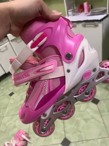 Vendo patins infantil rosa feminino 
