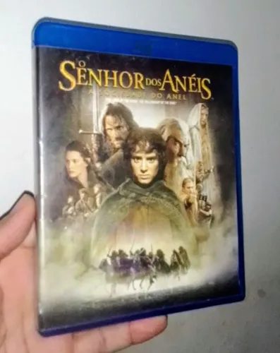 Blu Ray Senhor dos Anéis - A Sociedade do Anel 