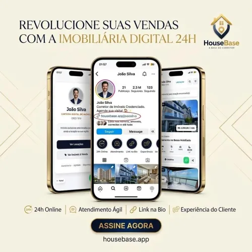 Sistema Imobiliário Completo para Corretores e Imobiliárias - HouseBase