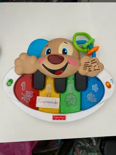 Piano Cachorrinho Aprender e Brincar da Fisher-Price. 