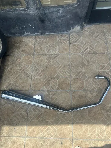 Escapamento Estralador Turuna Honda CG 160 Titan Fan Start 2016 Até 2024 Cromado