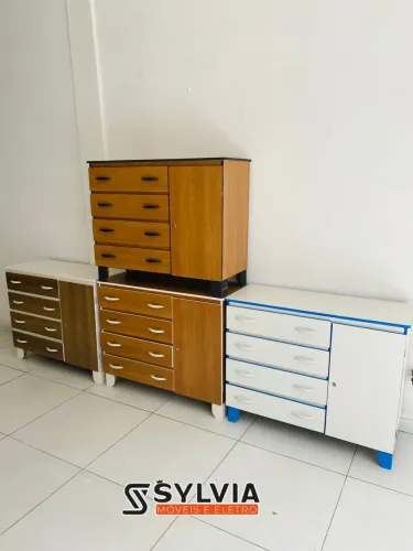 CÔMODA + SAPATEIRA COM TRANCA 