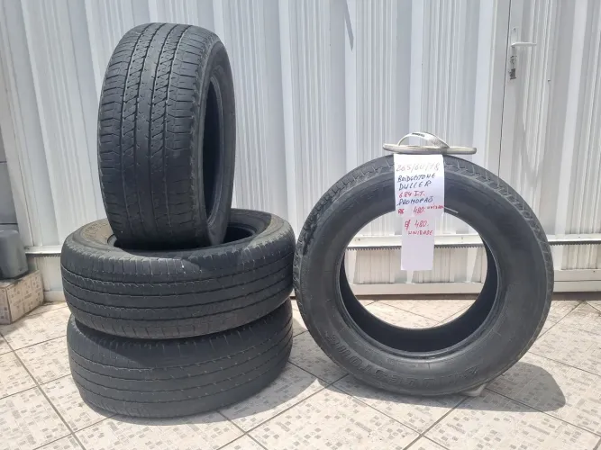 Pneus 265/60/18 Bridgestone Dueler H/T 684 II - R$480 uni