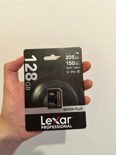 Cartão SD Lexar 128Gb
