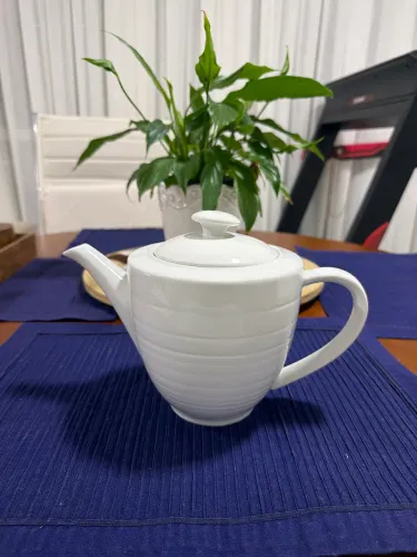 Bule para chá ou café porcelana