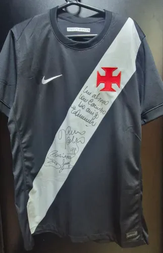 Camisa Vasco Nike autografada