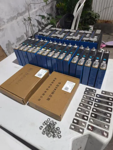 2 Baterias Life po4 de 100 amperes 24 v + 2 smart bms, usei por 5 meses parcelo no cartão
