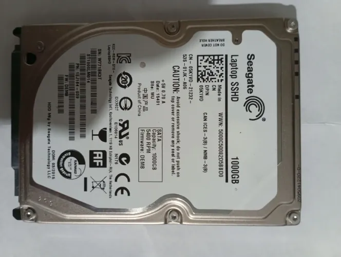 HD de 1 tb para notebook 