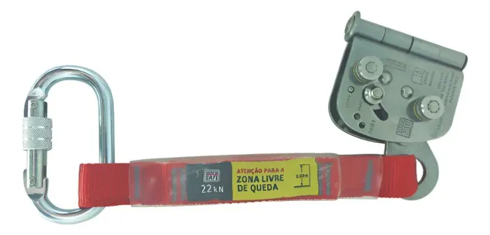 Trava Quedas com ABS e Mosquetão