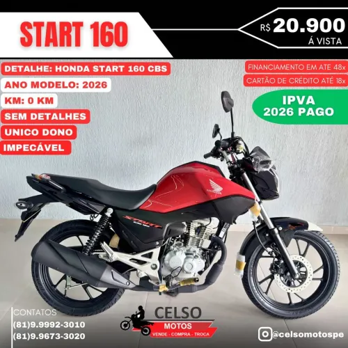 Start 160 2026 0km Pronta Entrega!! Já Emplacada Financio 48x