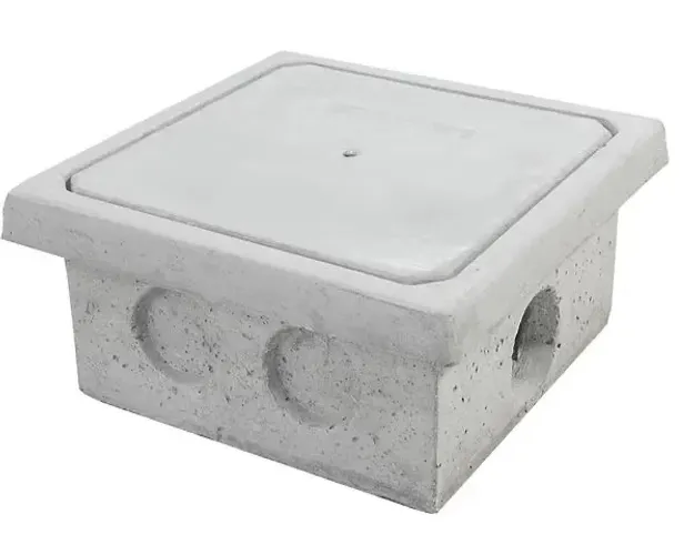 Caixas de passagem em concreto com tampa (60x60x37 cm)