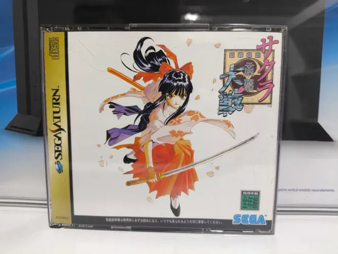 Jogo Sakura Taisen/ Wars 2 Sega Saturn Original Japonês