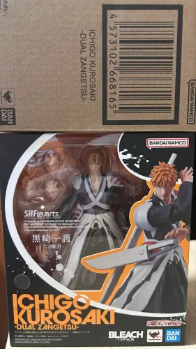 Ichigo Kurosaki - Dual Zangetsu - SH Figuarts Bandai Original