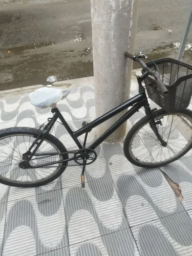 Bicicleta quadro baixo usada reformada 