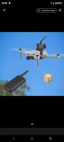 Lançador para drone