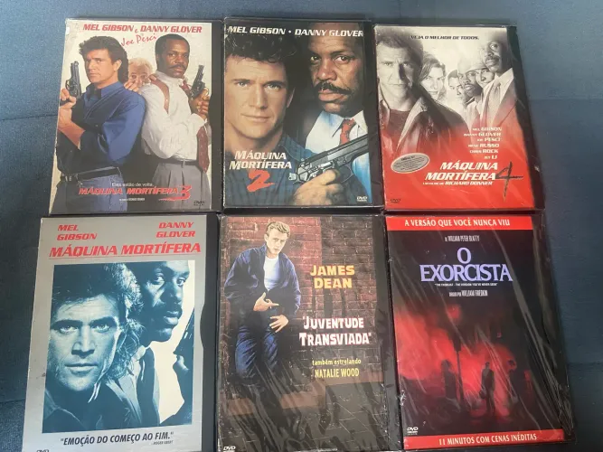 Lote de DVDs