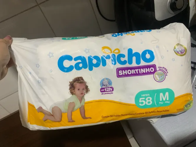 Fralda descartável