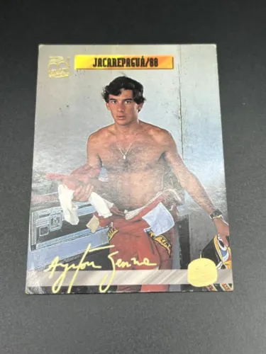 CARD COLECIONAVEL AYRTON SENNA 1988