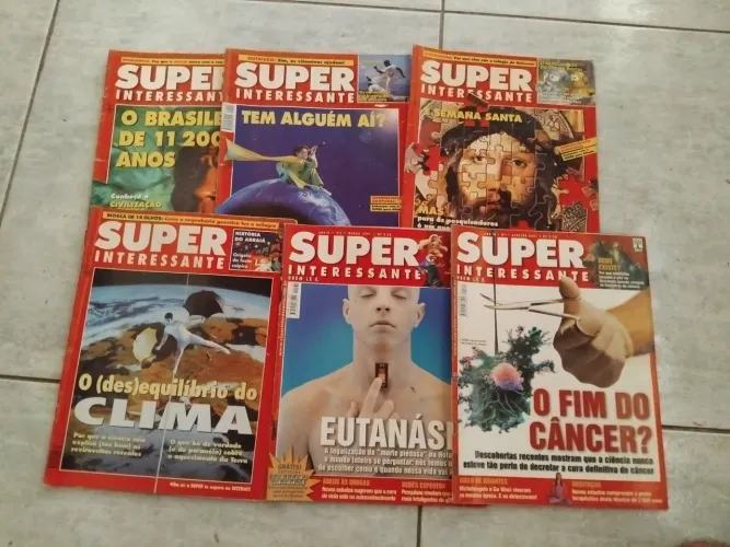 Revistas Super interessante 120 volumes