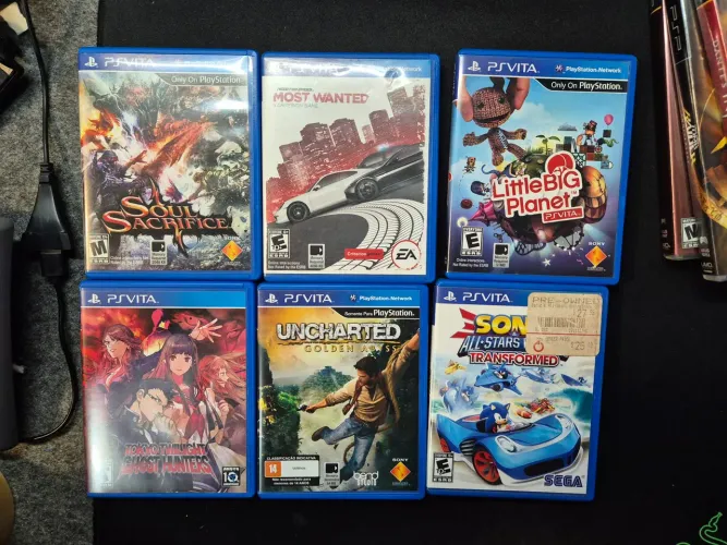 06 jogos Sony Psvita