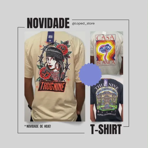 Camisa Masculina Premium - Tamanho (P/M/G)