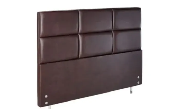 Cabeceira em corino maron Premium142cm