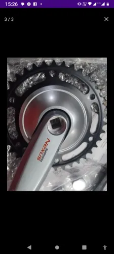 Pedivela Nexus 38D Shimano prata