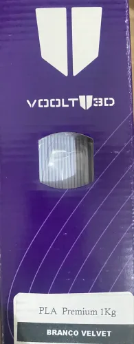 Filamento PLA Premium Voolt Branco Velvet