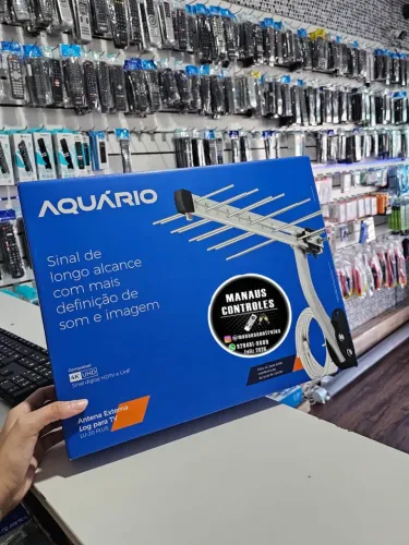 Antena para tv digital externa plus