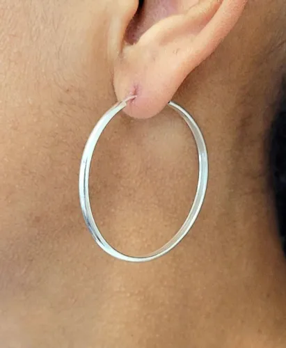 2 0 % O F F ! Argola Prata 925