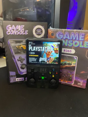 Console Portátil R36S - Vídeo Game Retrô