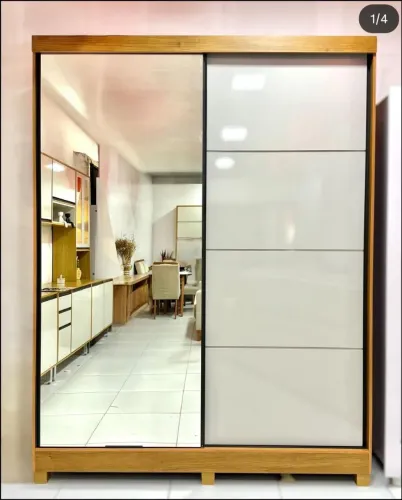 Guarda Roupa Casal Porta de Correr Bianchi Veneza 1.80 - Novo e embalado!!