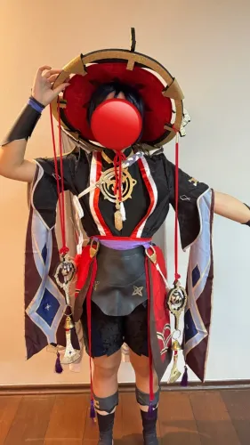 Cosplay Scaramouche Genshin Impact