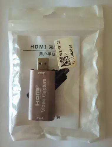 Placa de Captura de Vídeo USB Novo